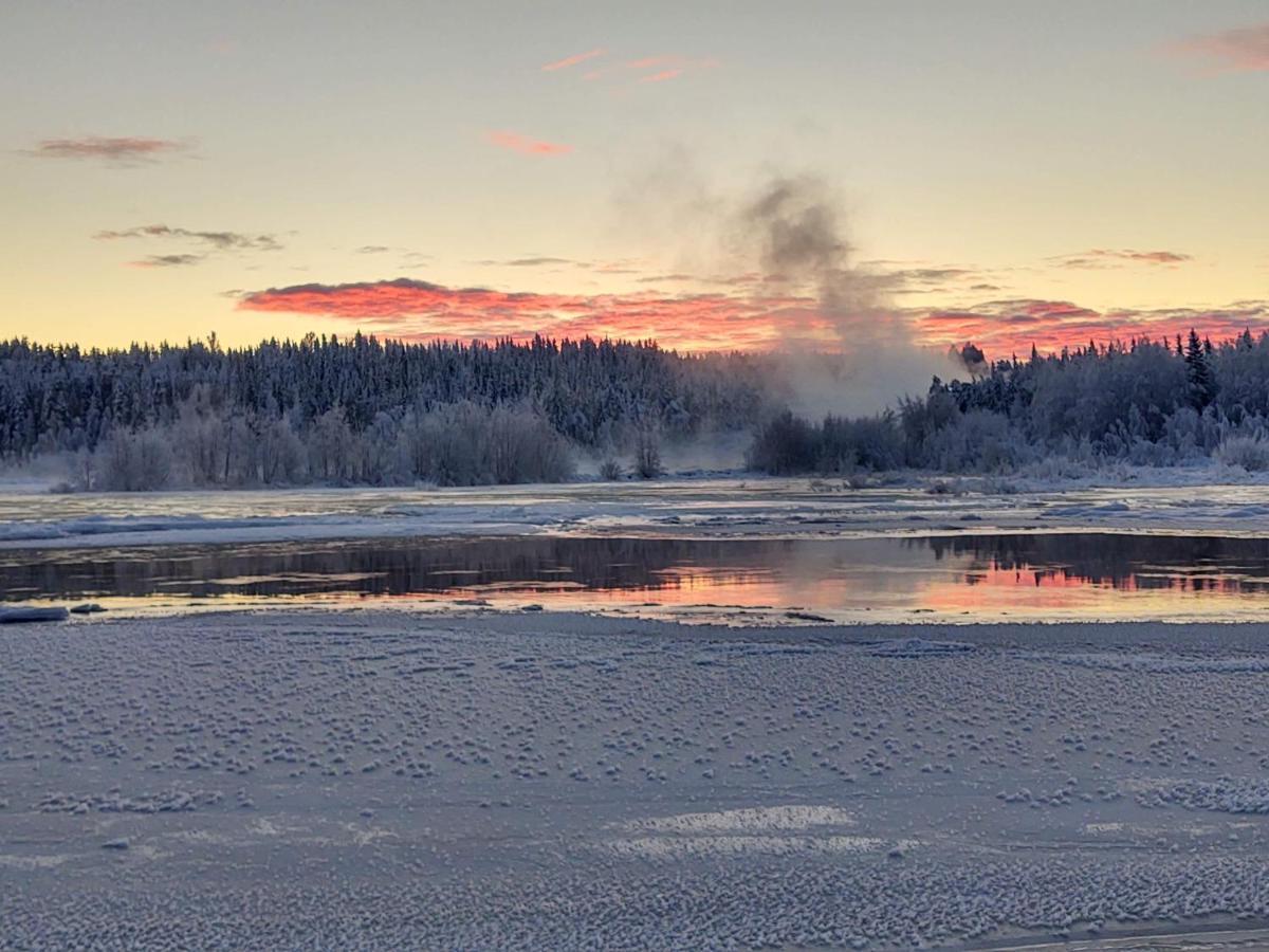 Lagomhuset - A Peaceful Holiday In Swedish Lapland Vidsel Extérieur photo